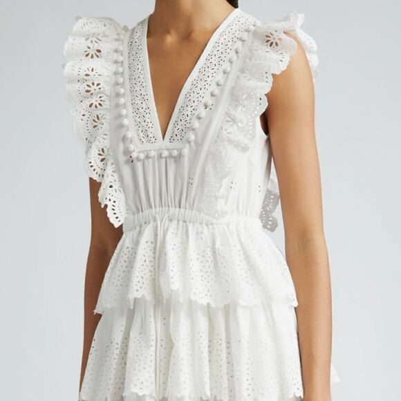 Ulla Johnson Dresses & Skirts - Ulla Johnson White Lace Eyelet Dress